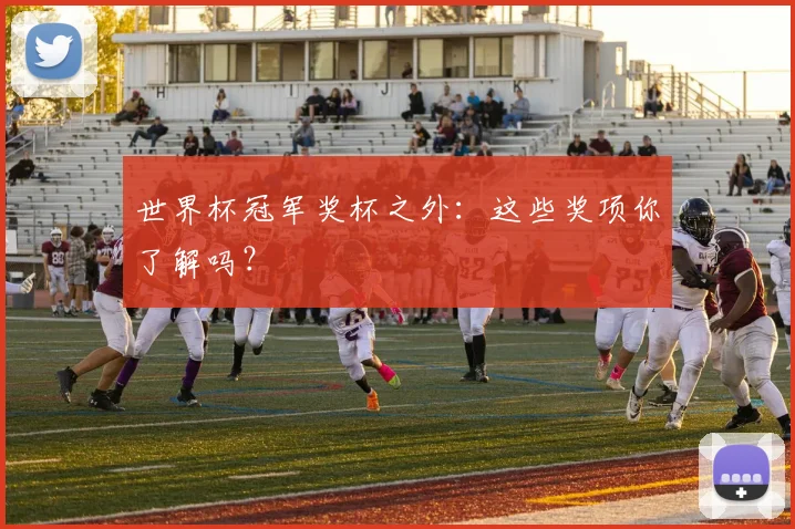 世界杯冠军奖杯之外:这些奖项你了解吗?