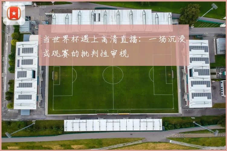 当世界杯遇上高清直播：一场沉浸式观赛的批判性审视