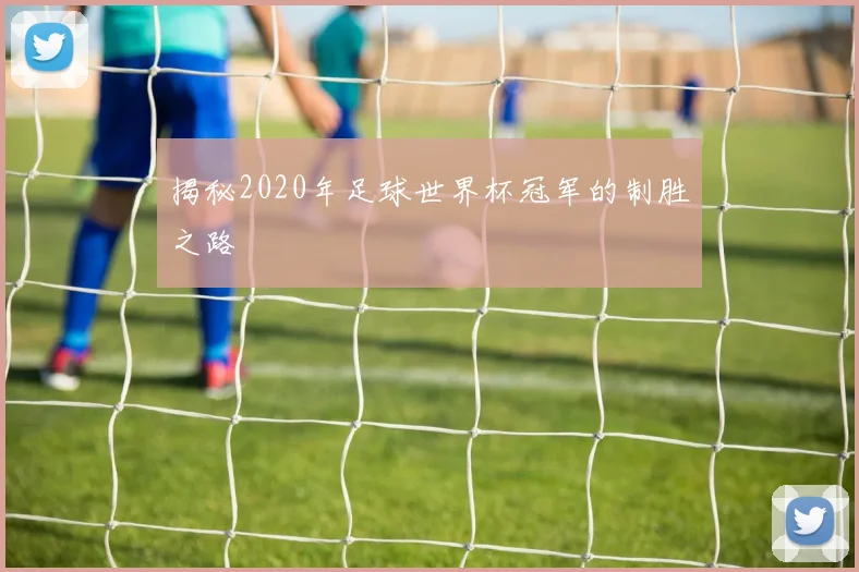 揭秘2020年足球世界杯冠军的制胜之路
